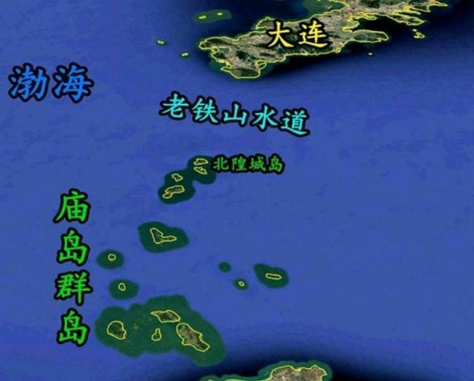 毛主席真是高明，不服不行！原来今天的渤海能完全属于中国，没有一艘外船胆敢驶入，完