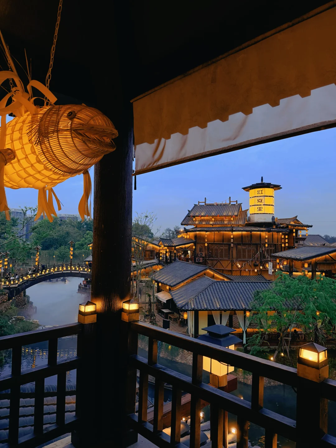 武汉自驾1h🚗打开江夏里的正确方式：等天黑