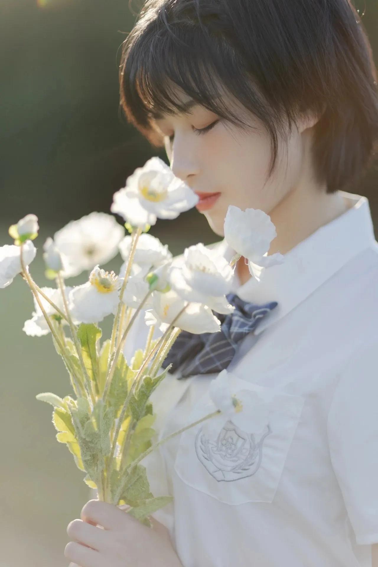 分享甜美小姐姐随手拍泡泡的人生分享唯美的美照