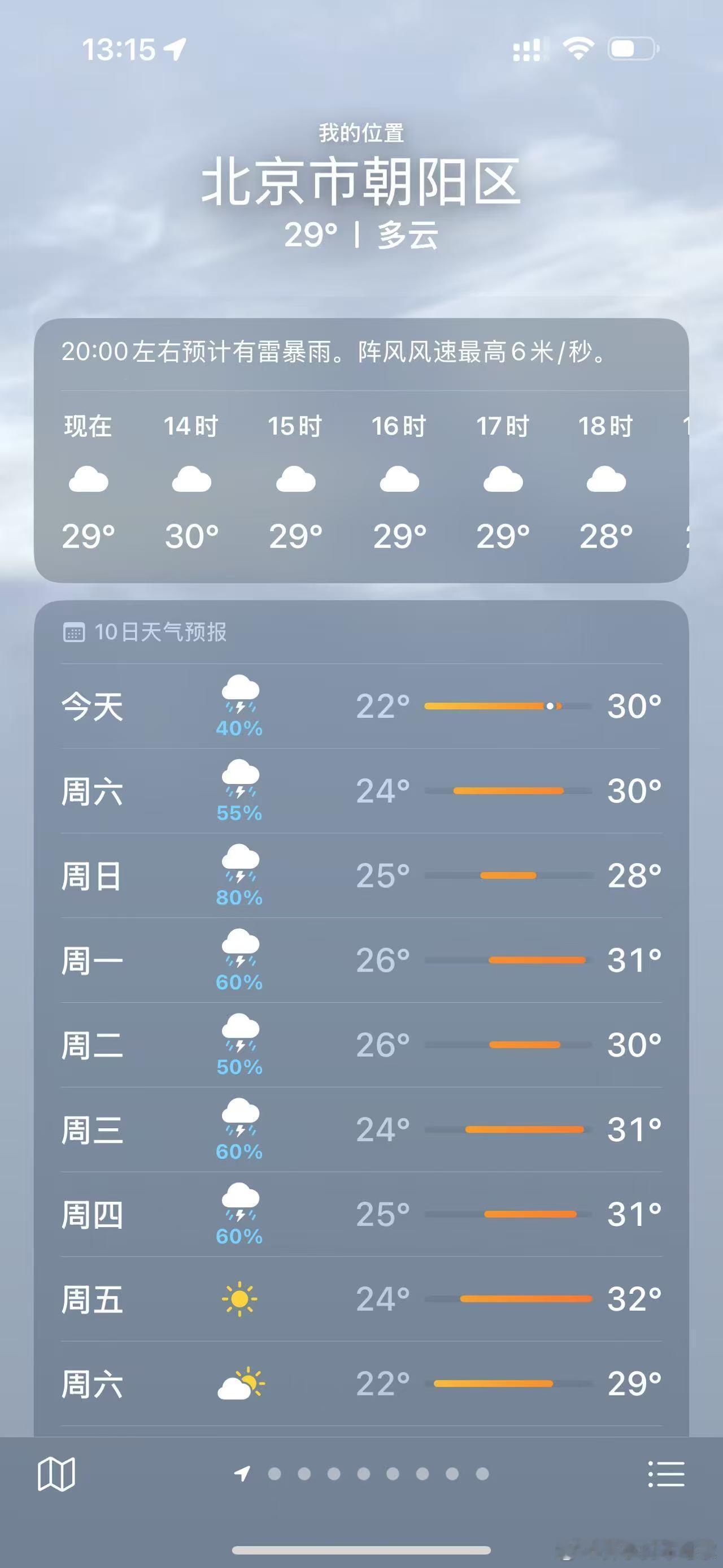 大暴雨特大暴雨要来了又来了又来了，这是要干嘛啊今年[笑着哭][笑着哭]​​​北京