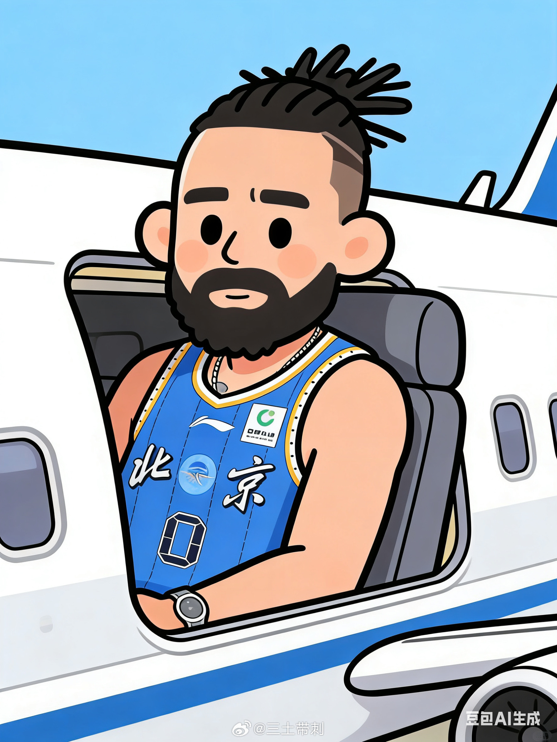 cba麦基的航班已经从中国香港起飞，他将在中午抵达北京，不少首钢球迷已经提前组