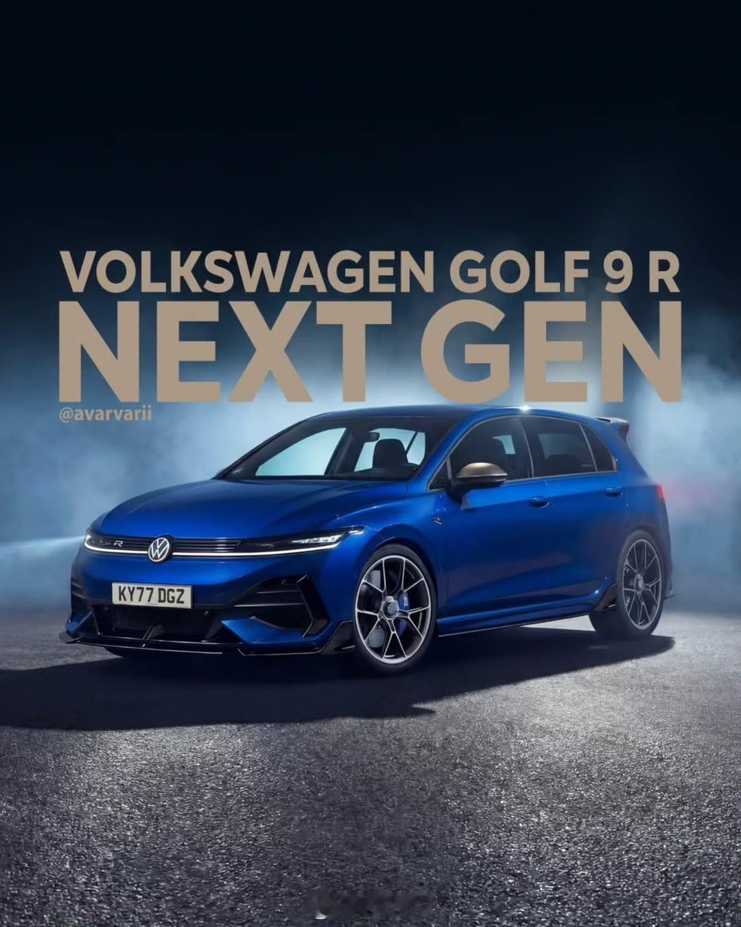 下一代大众高尔夫RMK9渲染图下一代大众高尔夫RMK9渲染图，大家觉得怎么