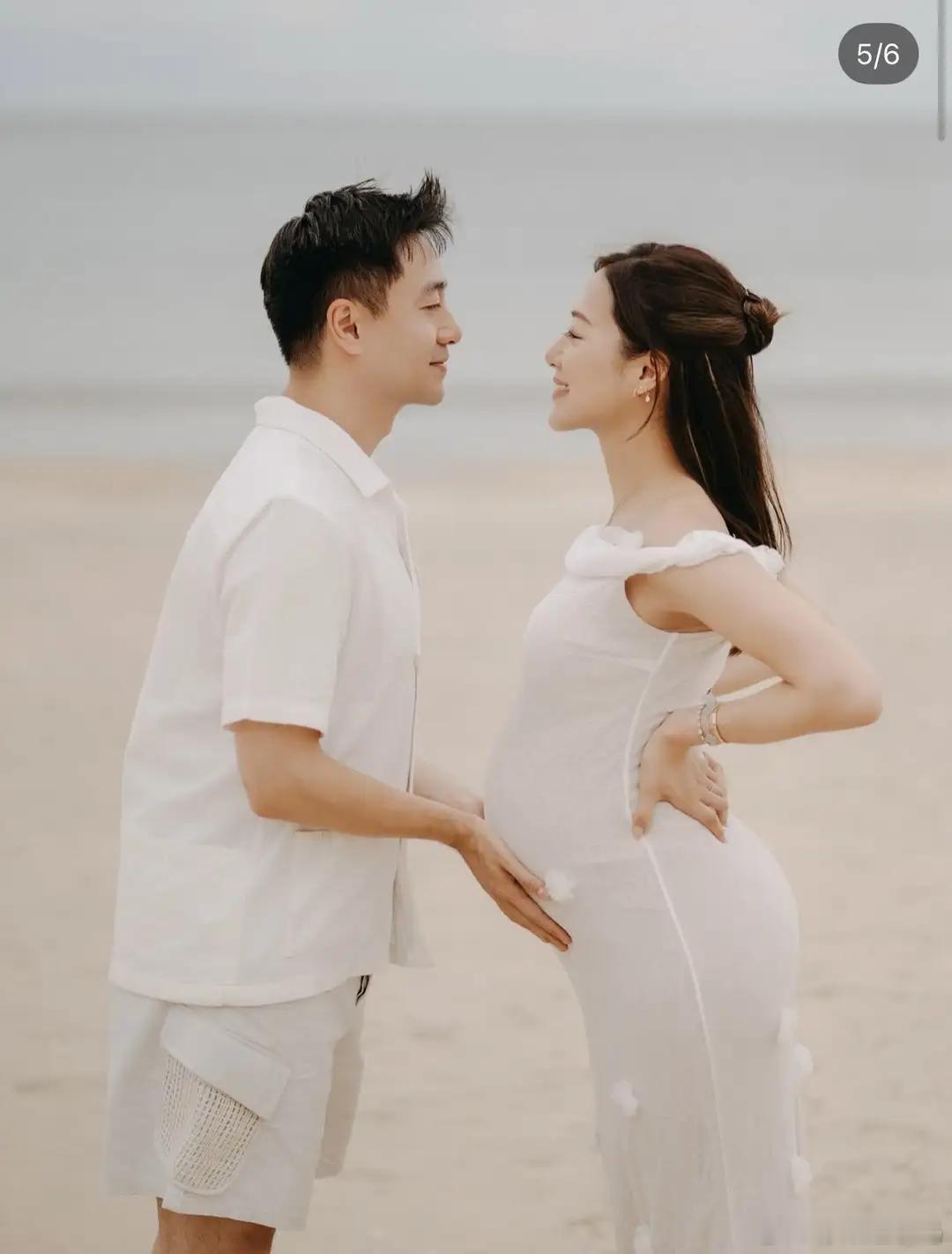 31岁港姐丁子田在上海平安生女，女儿样子像父亲好乖巧，母女已出院回家！