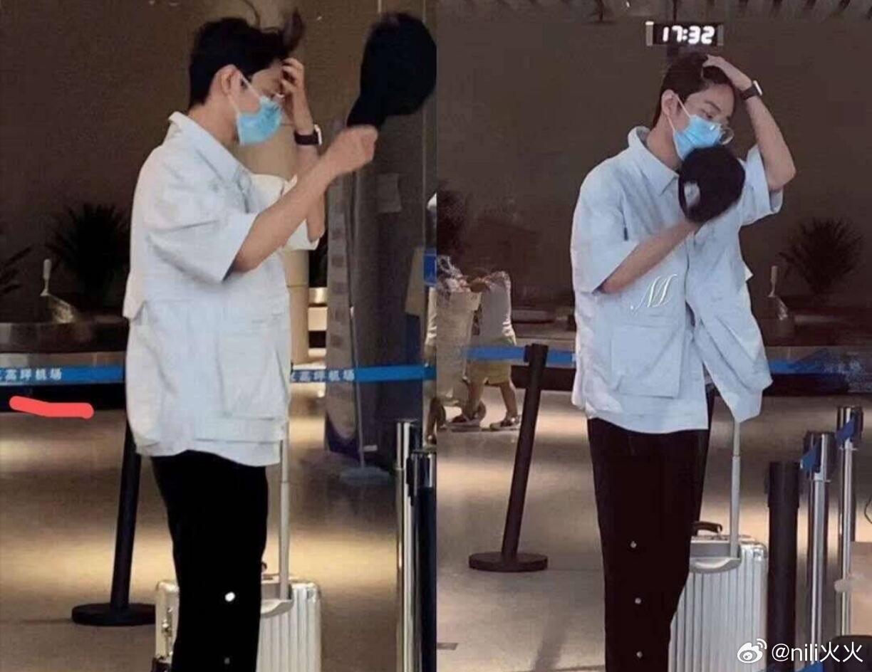 刷到这个，泪目了嘎巴一下亖这儿肖战他穿过了一条昏暗漫长隧道才来到我们面前