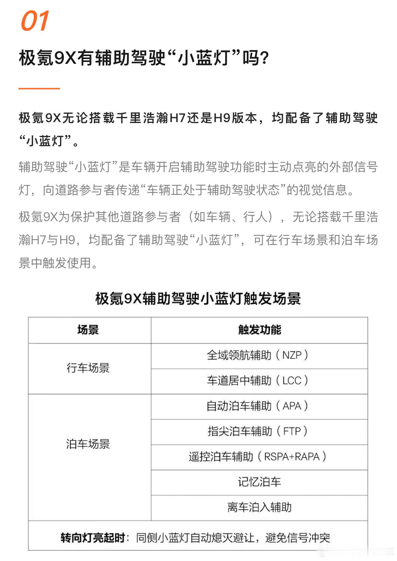 极氪9X的千里浩瀚智驾有H7和H9版本可选，两个版本使用辅助驾驶过程