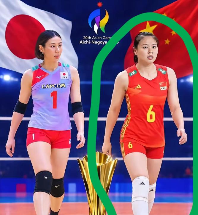 日本女排其实在赛前就已经输给了中国女排，输了面子输了里子！一张赛前预热海报，