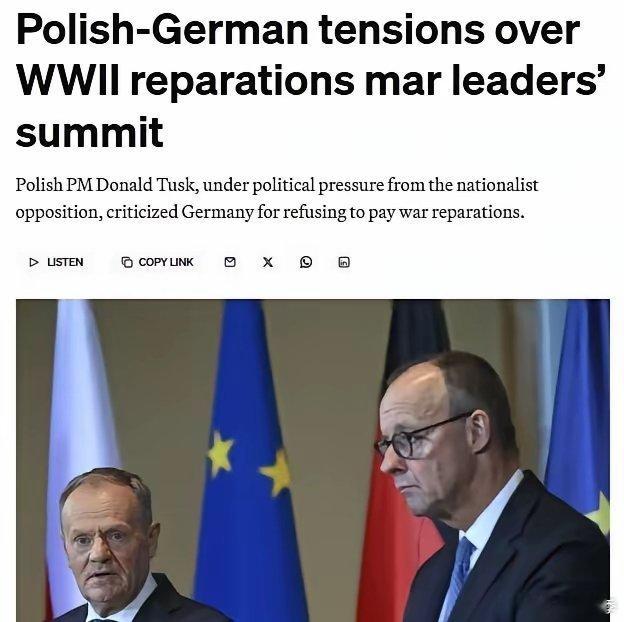 德波关于乌克兰问题谈判不欢而散，原因是……美国《政客》报道称，德国