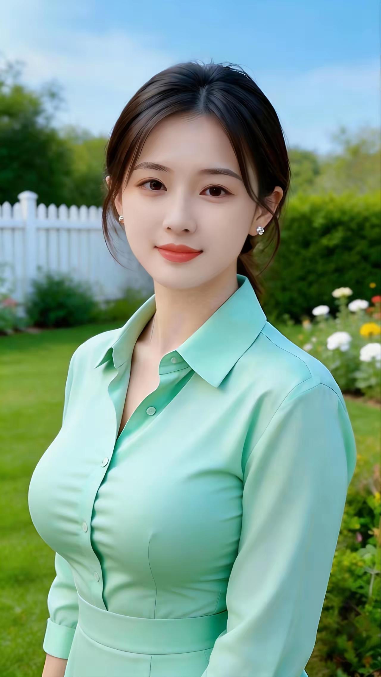 清新自然，绿意盎然，时尚穿搭，春日气息