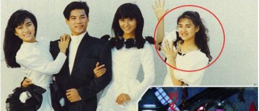 伊能静年轻照，她是越长越有气质的那种，和哈林结婚后的她比少女时还漂亮。图二的小S