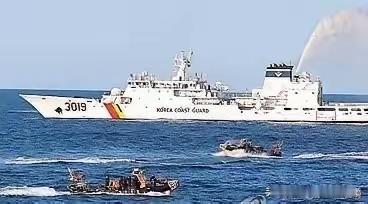 韩国传来新消息，5月9日据韩联社消息，韩国海警在仁川白翎岛附近海域，以非法