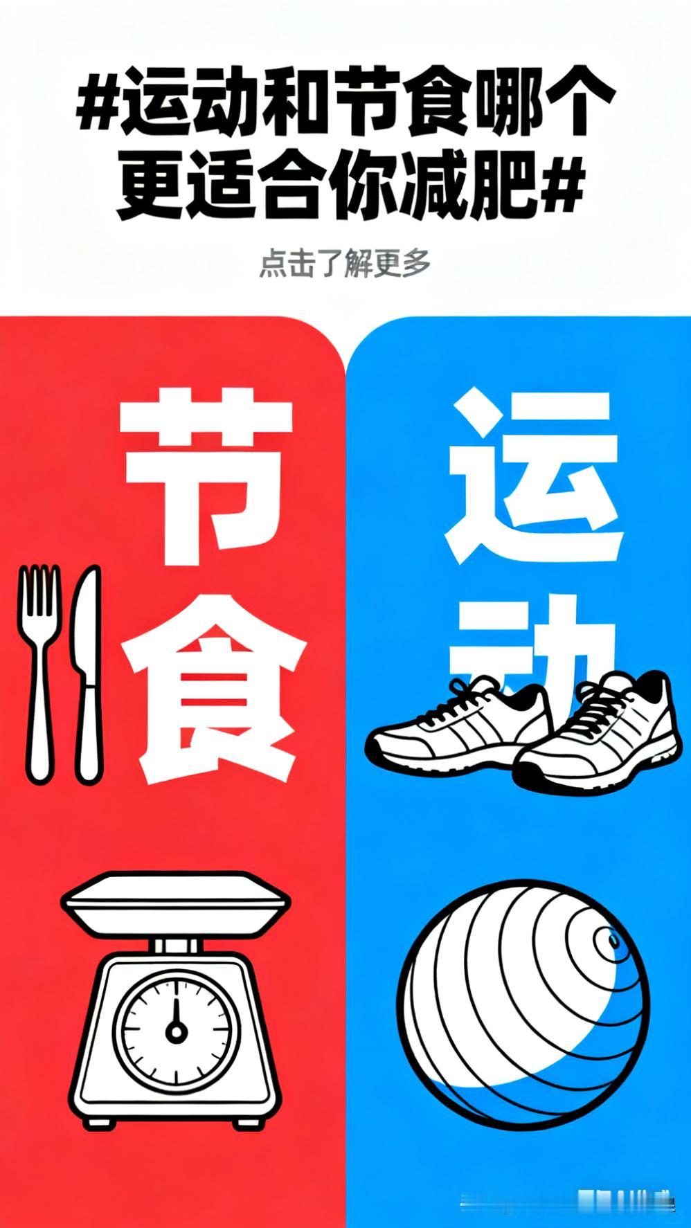 答案太真实减肥选运动还是节食？先搞懂这俩的差别！节食减肥来得快，饿几