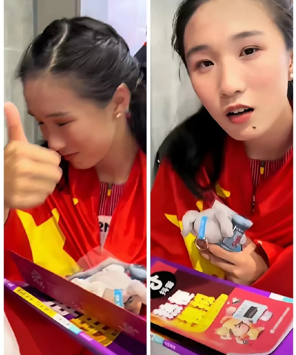 这下好了，估计全网都知道了，谁能想到，17岁的陈妤颉夺金后，竟然有记者送了她一套五三模拟，真是太有才