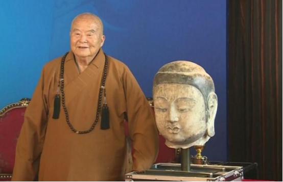 “我可以将佛首归还给大陆，但是有一个条件，大陆必须答应！”2014年，台湾星云大