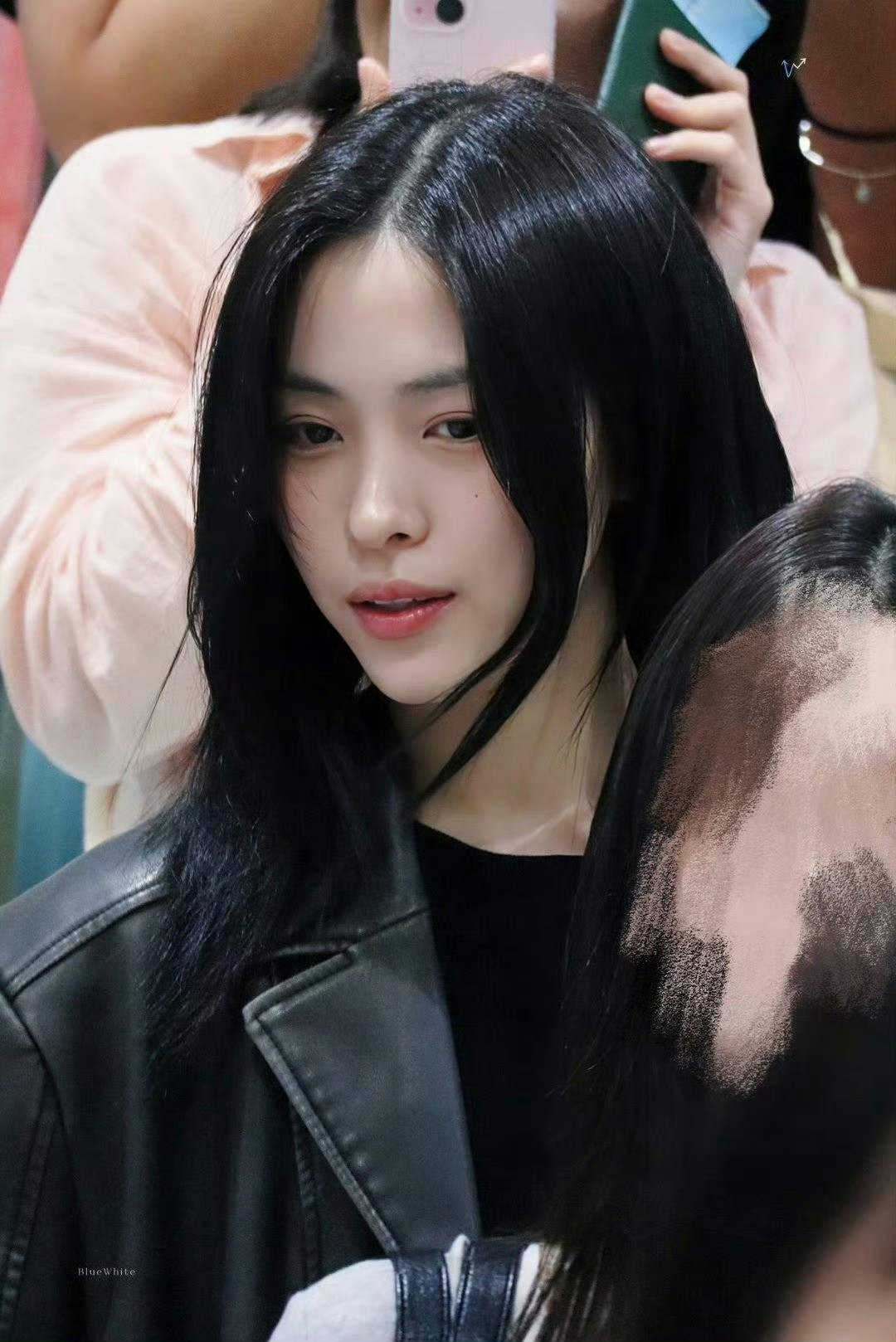 申留真纯妈生脸好美哟
