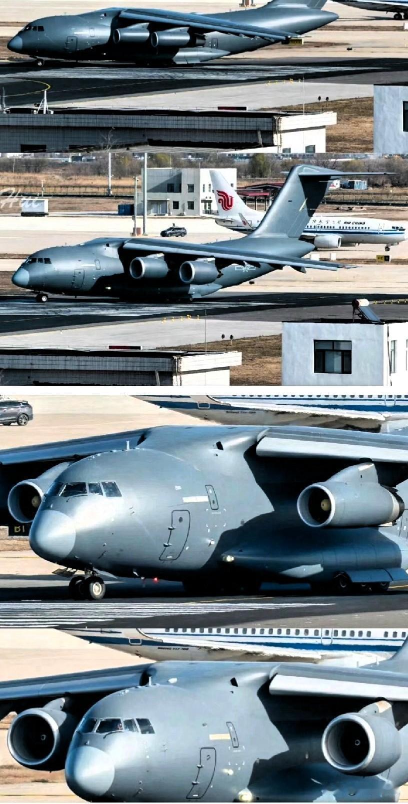 运20B，大酒桶亮相天津，一时间刷爆全网了…运20B自九三阅兵后，再度公开亮