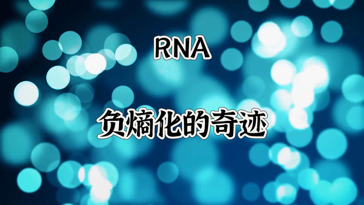 《穿越熵的迷雾：RNA负熵化的科学揭秘》一、熵的概念及其与生命的关系熵是热力