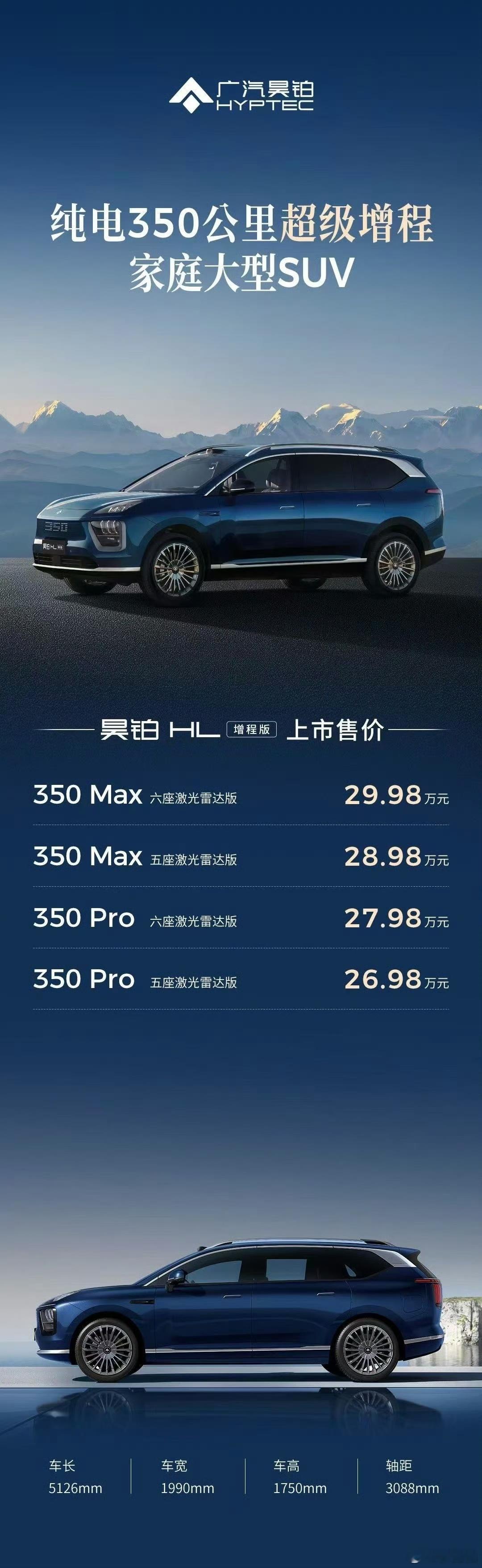 宝子们！今天去试了昊铂HL增程版，真的有点香到😮‍💨前总觉得增程车要么费油要