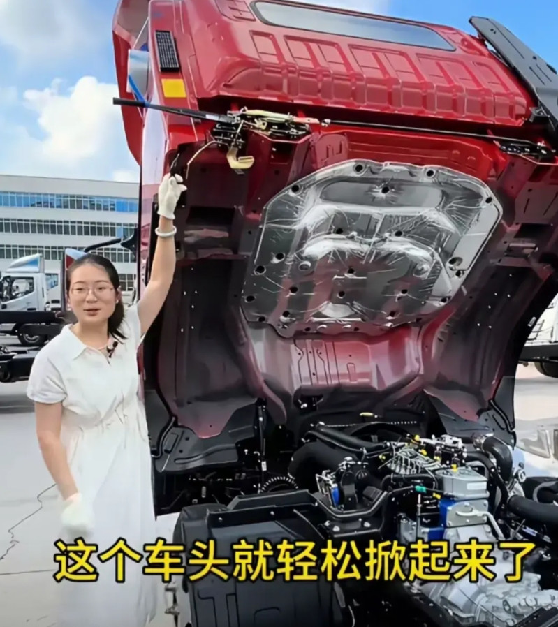 理想汽车为什么能撞坏乘龙卡车？有一个美女，她轻松揭开撞车谜团。原来，卡车车头