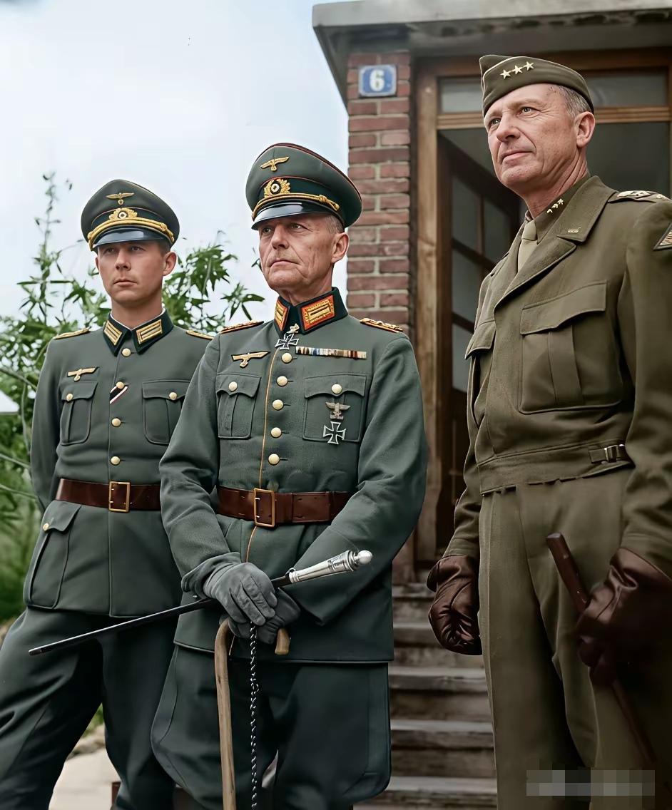 1945年，西线德军总司令伦德施泰特沦为了战俘。即便身处困境，他那股傲气仍未消散