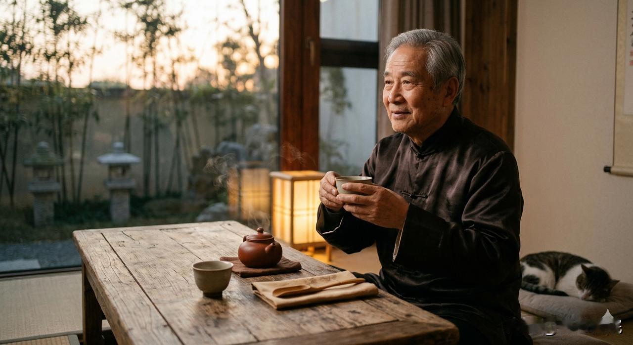 什么是一个人一生最大的福报？　刚才在院子里煮茶，看着火苗跳动，突然想起一个