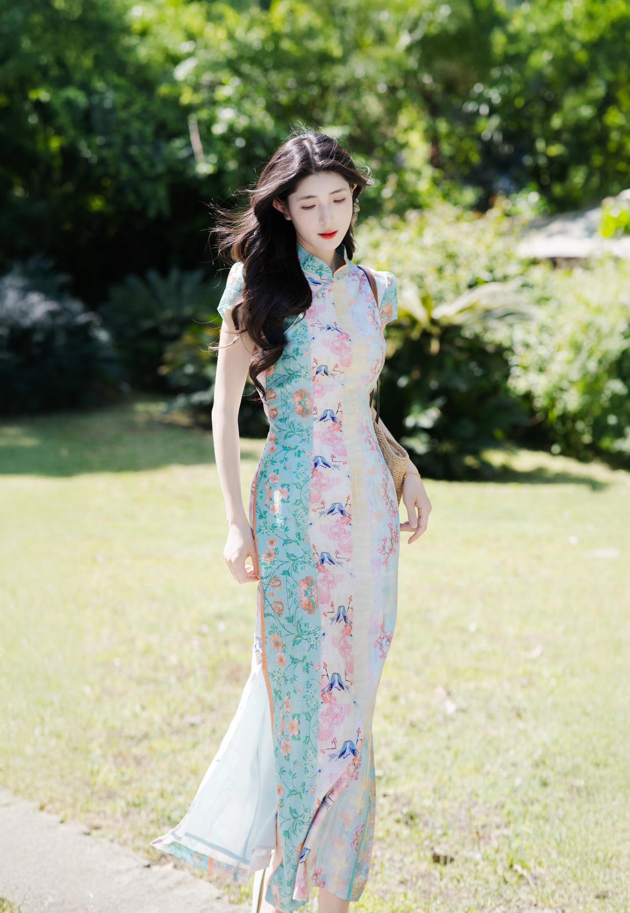 旗袍是中国女人最好的医美～旗袍穿搭新中式穿搭国风古韵国风穿搭