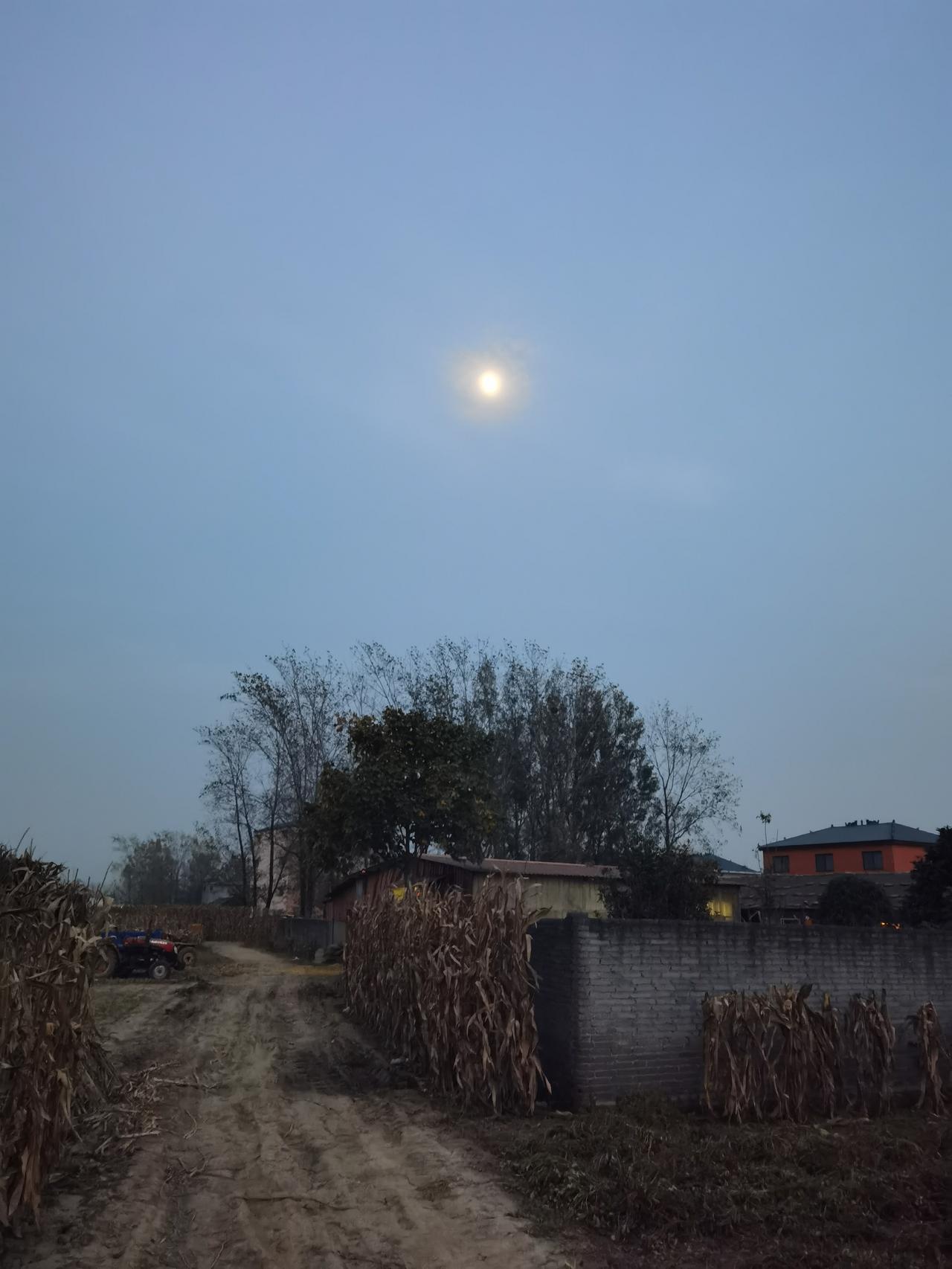 故乡二三事（7）月是故乡明农村的晚上，像白天。尤其是有月亮的晚上，最