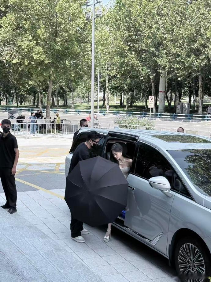 李一桐抹胸羽毛裙李一桐这身抹胸羽毛裙宛如白孔雀公主登场，层层白羽轻盈飘逸，生图状