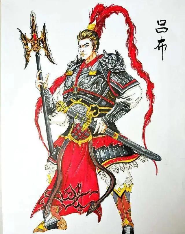 人中吕布，马中赤兔。这哥们儿是三国公认的单挑天花板，当时没有任何一个人敢说自己打