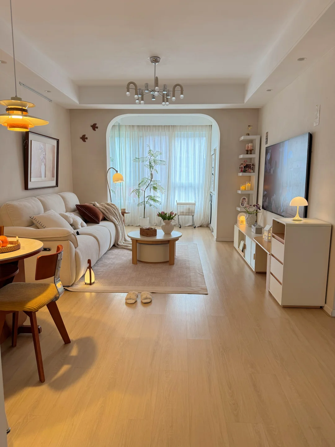 我妈说：这68平小房子被你折腾的还挺舒服😆