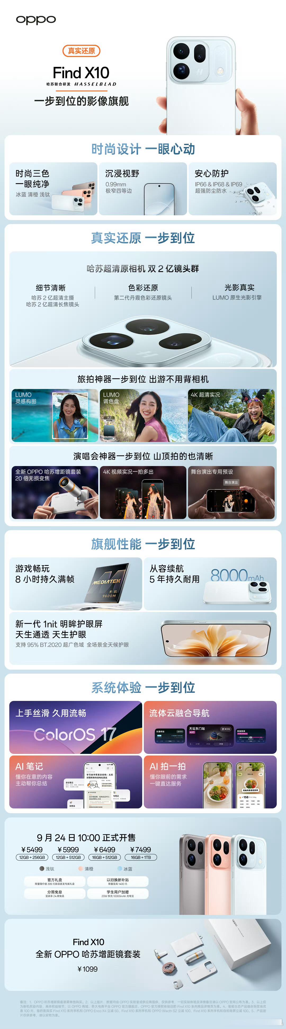 三张图看懂OPPOFindX10系列，全球首发三2亿像素相机，全系标配LTP