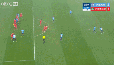 大连英博又赢球了，这次是绝杀，吕焯毅在比赛的第92分钟一记“天外飞仙”绝杀河南队