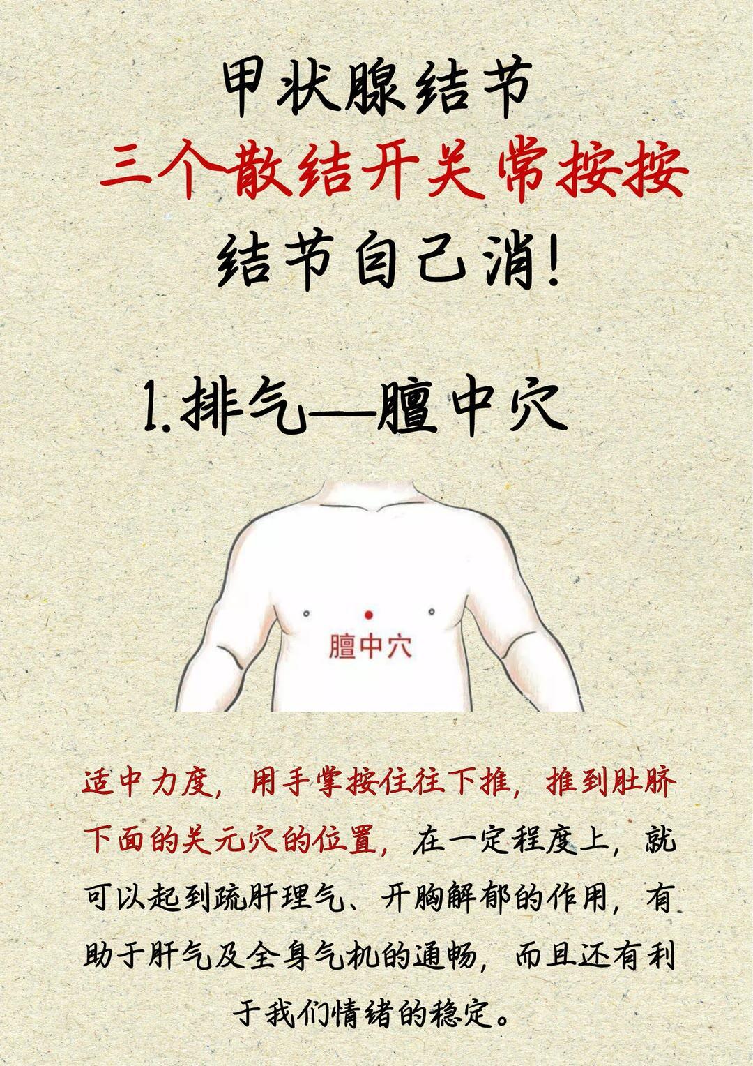 甲状腺结节穴位按摩国医的精诚力量