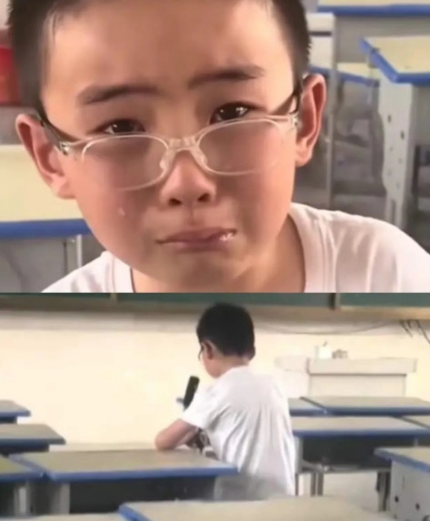 残疾男孩拐杖断了后续！一个人在教室等妈妈，小小只的样子令人心碎！知情人透露