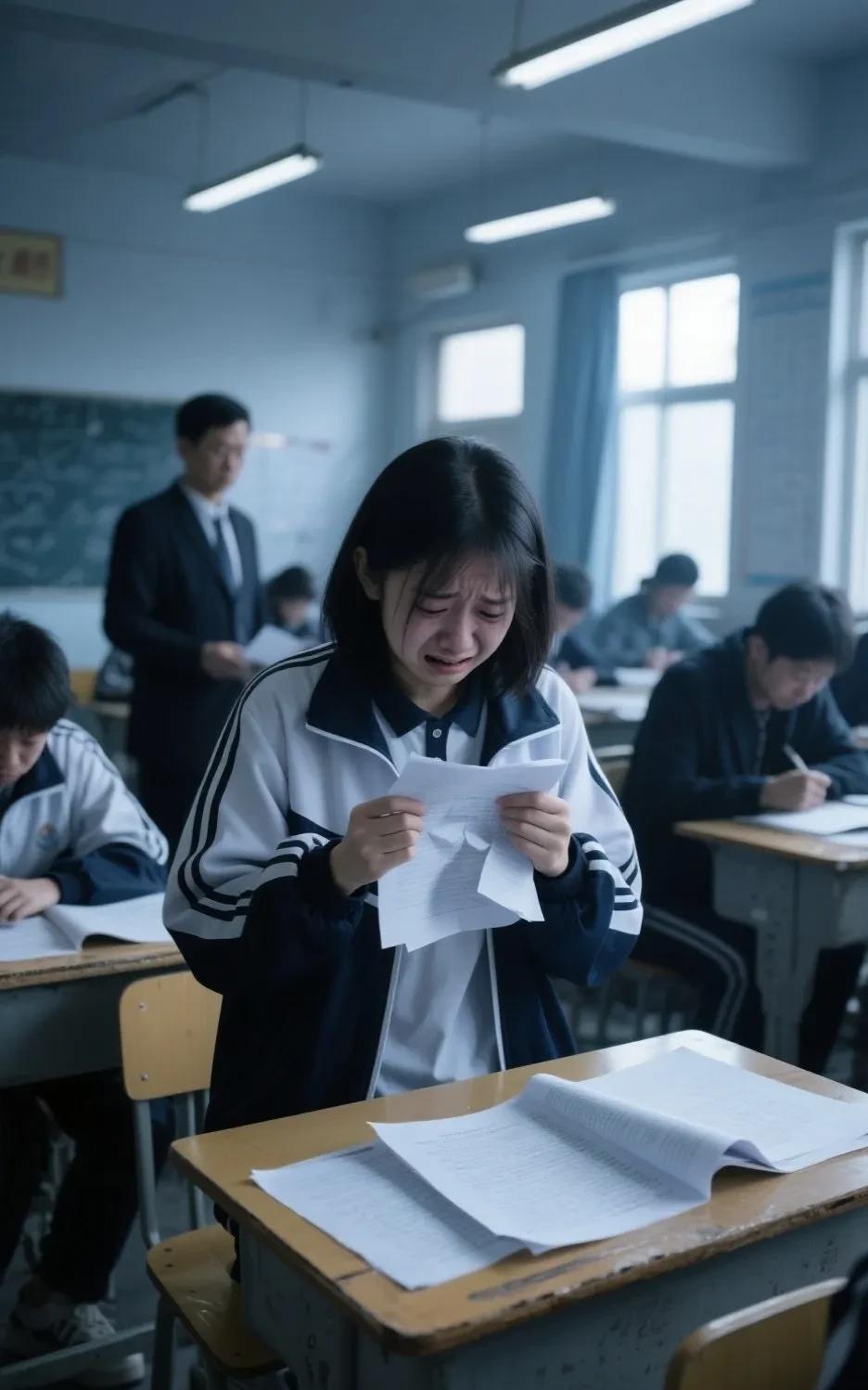 女儿的一个同学，患了抑郁症，高一只上了一个月，就休学了。因为女儿和她也是初中同