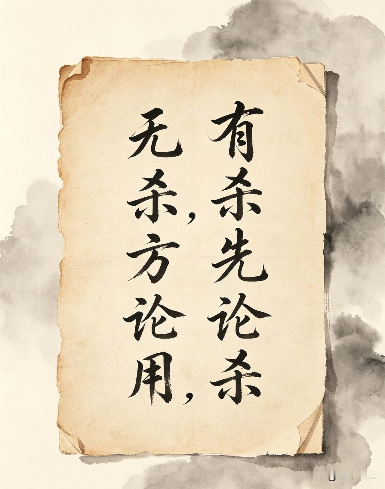 古时传承下来的命理思辨智慧中，留有经典老话：有杀先论杀，无杀方论用。在传统命