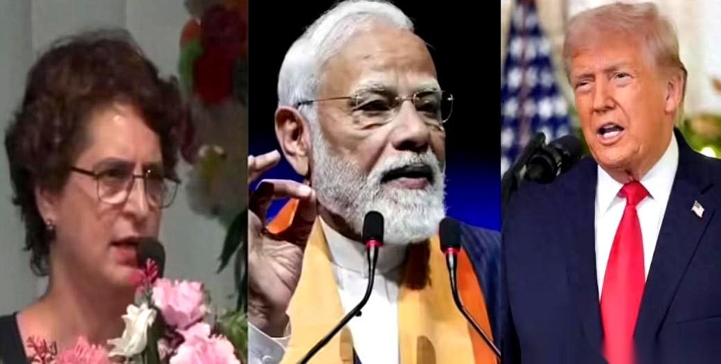 印度女政客普里扬卡，最近在一次集会上，话筒一开，直接把天给捅破了。她对着台下所