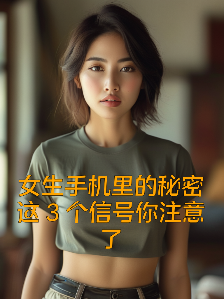 女生手机里的秘密：这3个信号你注意了？
