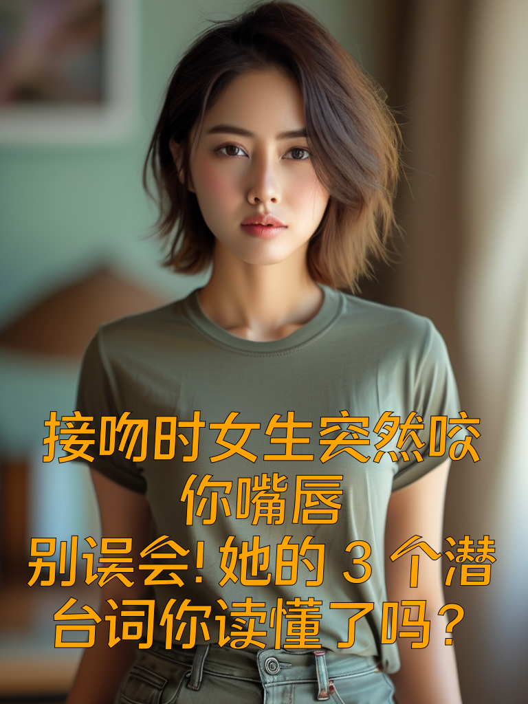 接吻时女生突然咬你嘴唇？别误会！她的3个潜台词你读懂了吗？