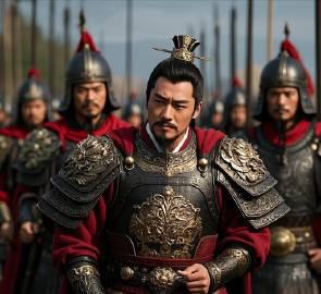 620年，窦建德率十万大军围攻虎牢关，李世民下令将千匹战马驱至河边放牧。尉迟恭急