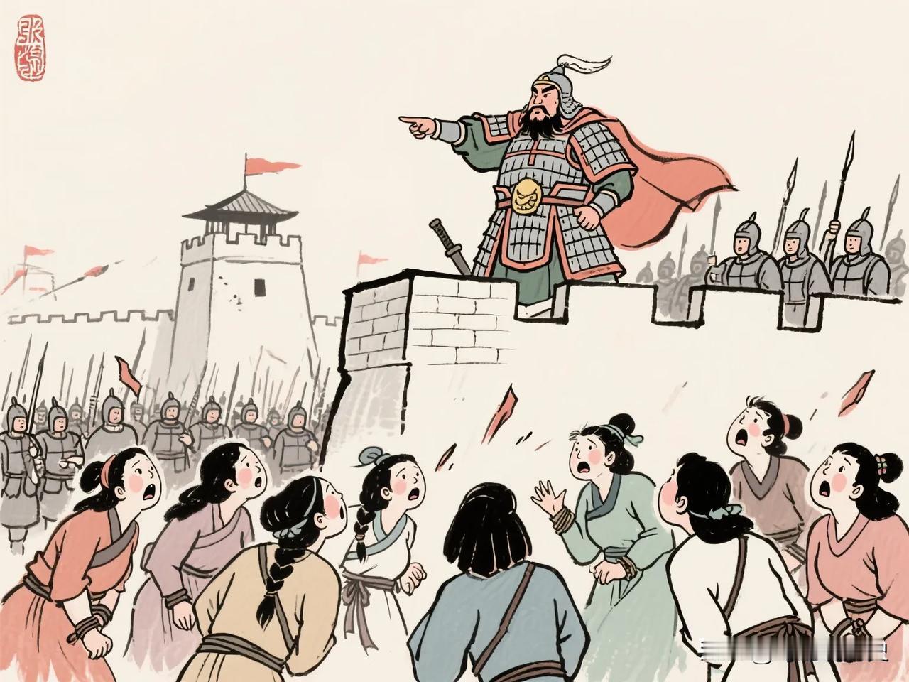 崇祯九年，张献忠围攻滁州时，竟将掳掠的妇女奸杀后斩首剖腹，尸体倒埋于土中，仅露出