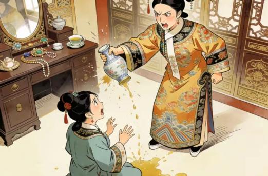 1778年，乾隆正批阅奏章，后宫忽然传来消息，一名宫女被惇妃打死了。惇妃在乾隆6