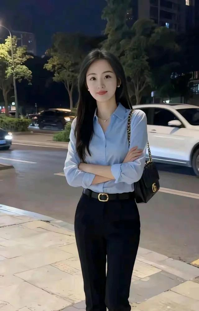 公务员身份的女孩，就是不一样，这气质绝对是一个当官的料。