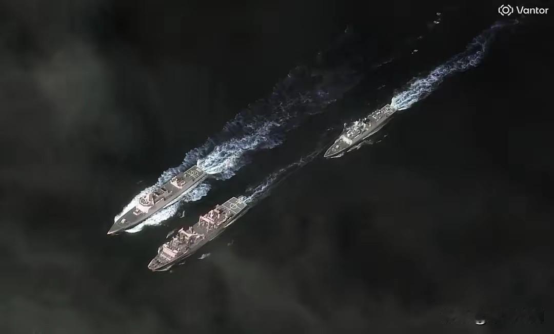 美国卫星太厉害了，我南下舰队被美全程掌控。根据美国Vantor公司发布的最新卫