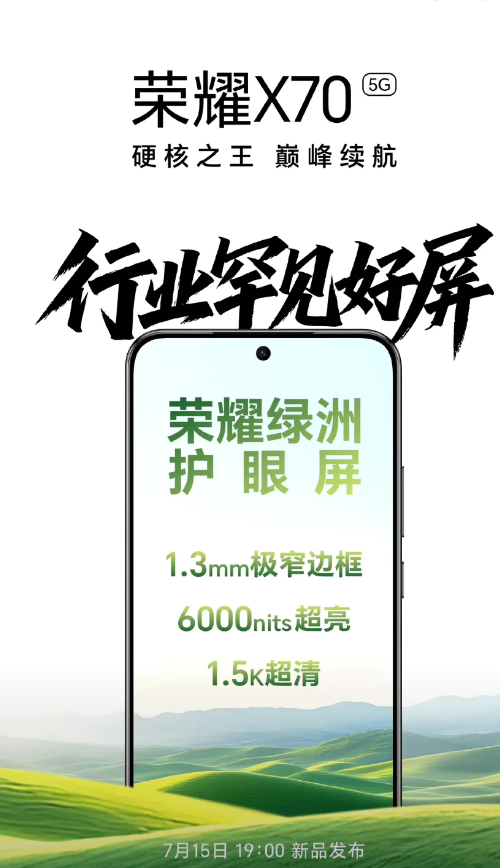 荣耀你说你在千元机上用这么好的屏幕干什么？视觉边框确实挺窄，亮度以及全套的护眼能