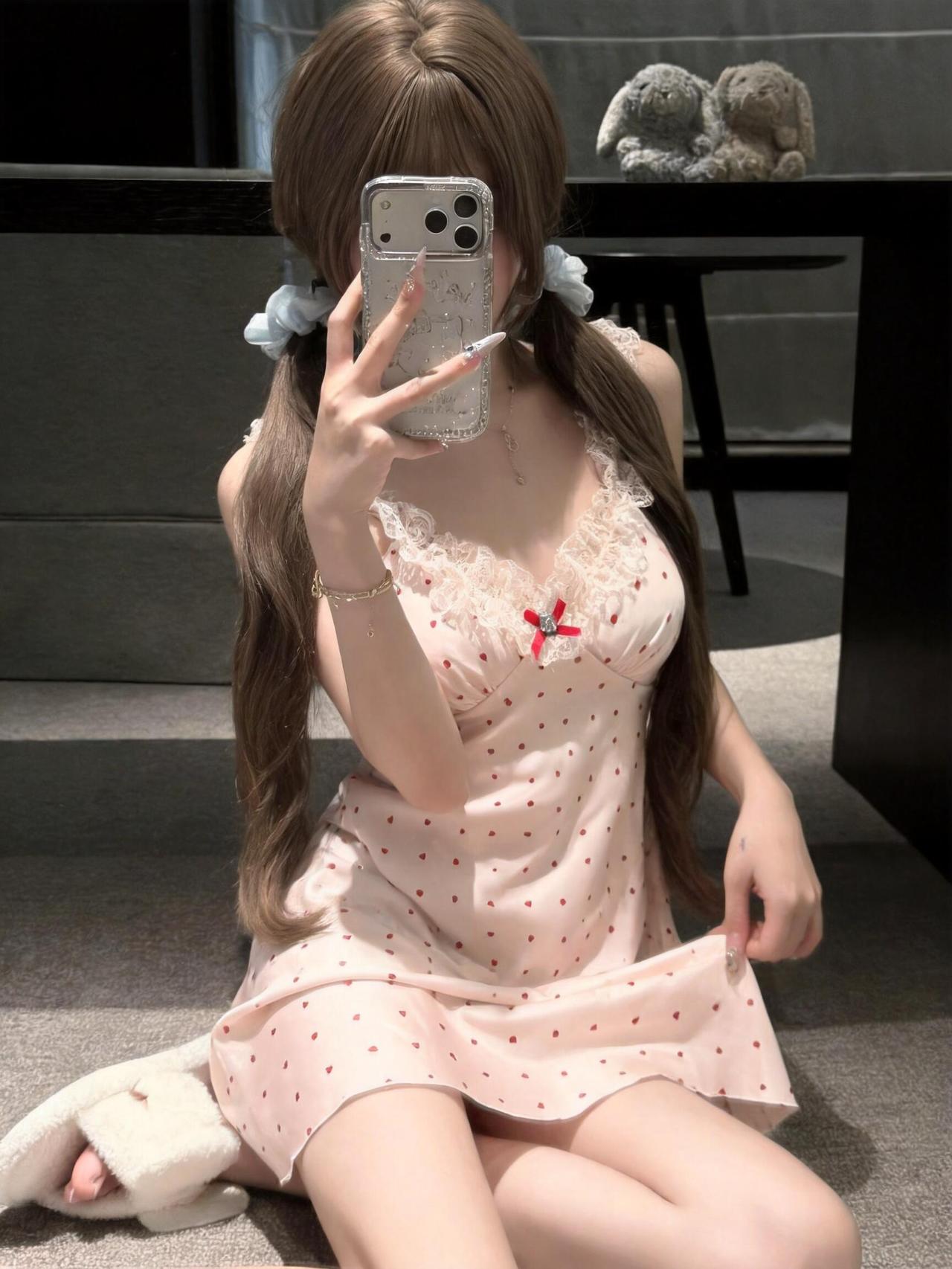 我滴妈...这条也太减龄啦甜妹感来了