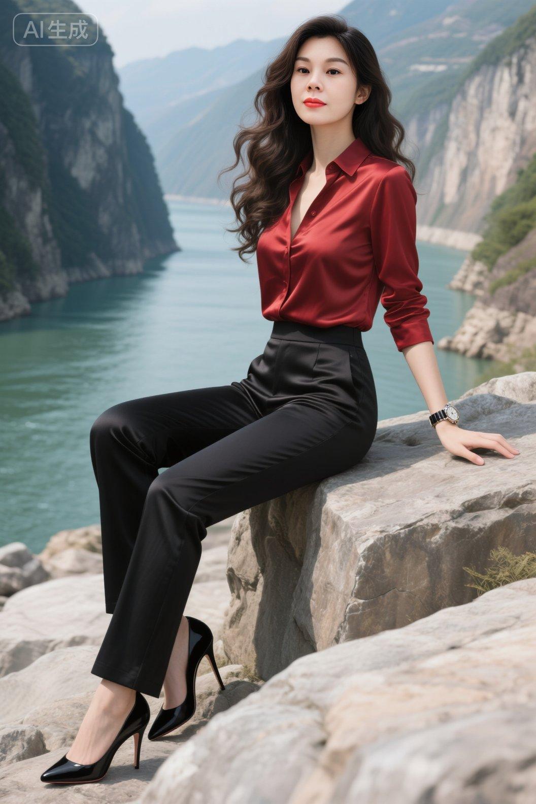 好身材好气质每日分享气质女神范儿山水美景