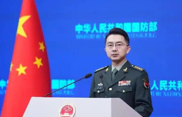 刚刚，中国国防部发表声明，5月18日下午国防部举行例行新闻发布会，发言人蒋斌