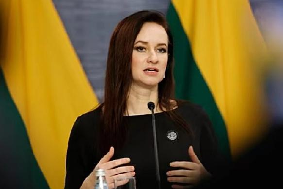 承认错了，立陶宛总理:我们一头撞在火车上！昨天，立陶宛新任总理鲁吉尼埃内公开