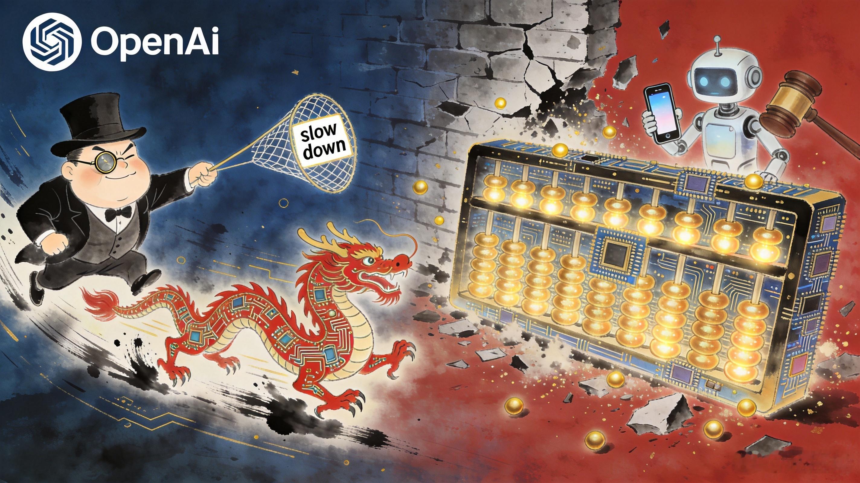 中国开辟AI发展新路径：OpenAI的“减速主义”帽子扣错了地方。世界AI大会今