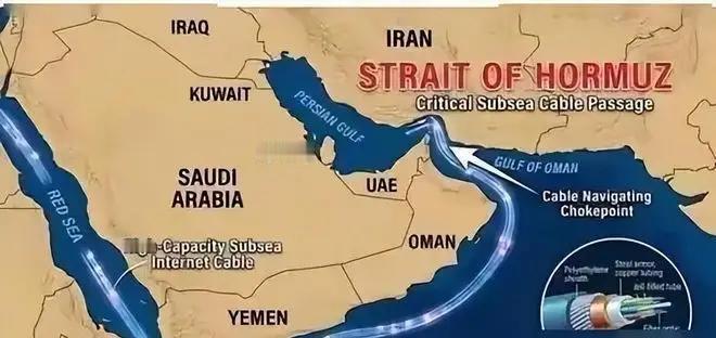 伊朗曝光7根海底光缆！一旦切断，华尔街数万亿流水或成死代码！就在4月22日，